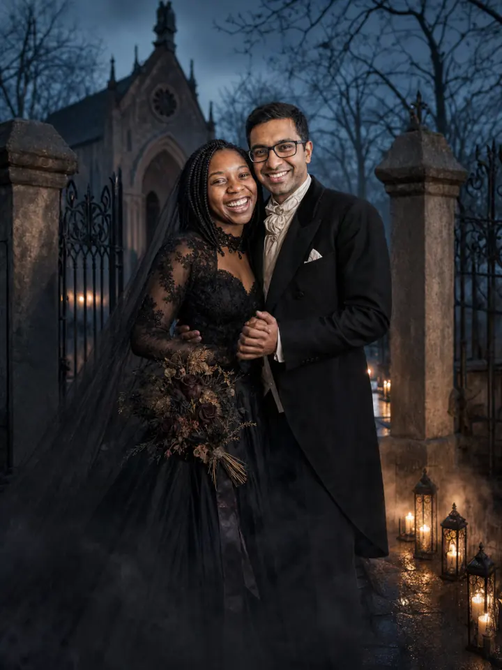 Gothic wedding