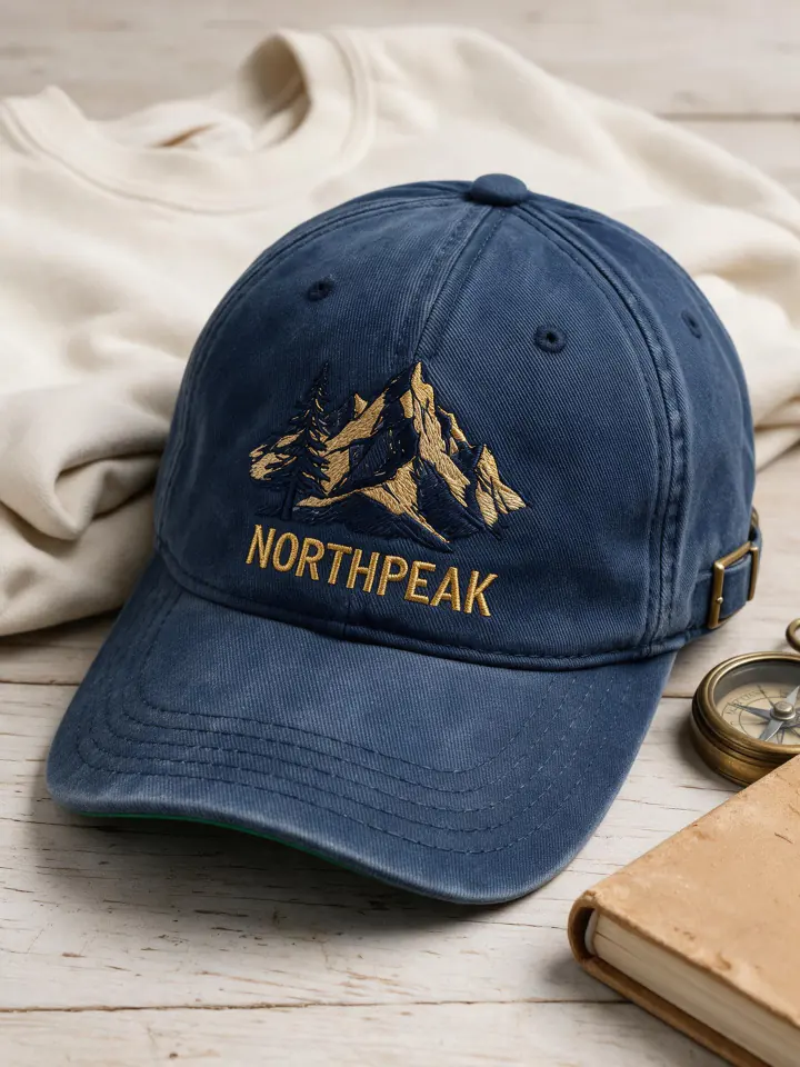 Gorra bordada
