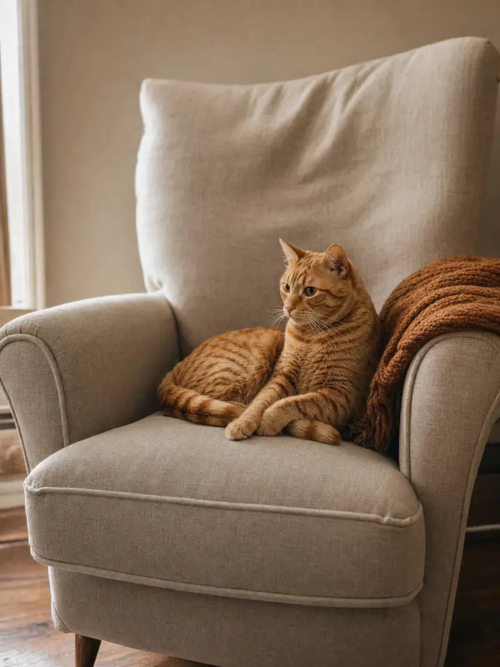 Retrato de gato